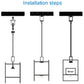 JSAS-Eco 5070 3D Pedant Alluminium Profile For Strips