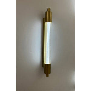 JS-SCH DAZZLE Brush Brass 15W Wall Light