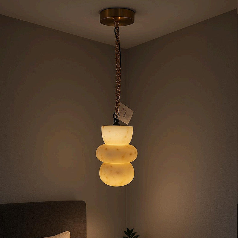 JS-TL Trio Marble Hanging Lights
