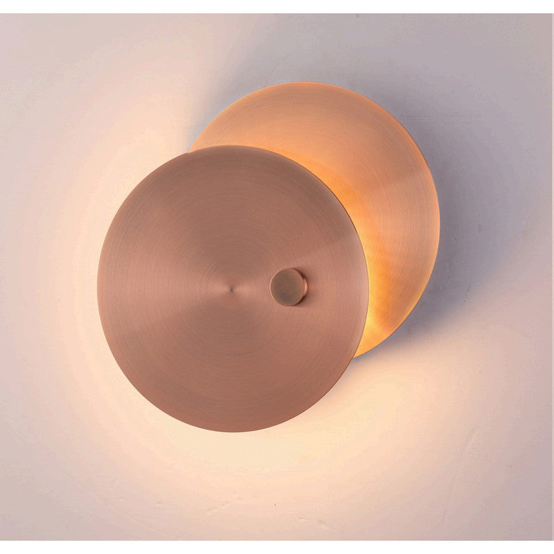 JS-SCH MADISON 10W BRUSH COPPER 10W Wall Light