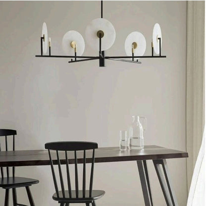 JS-TL Marble Orbis Chandelier Marbel Chandeliers