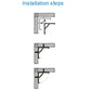 JSAS-Eco-16x16 Corner Alluminium Profile For Strips