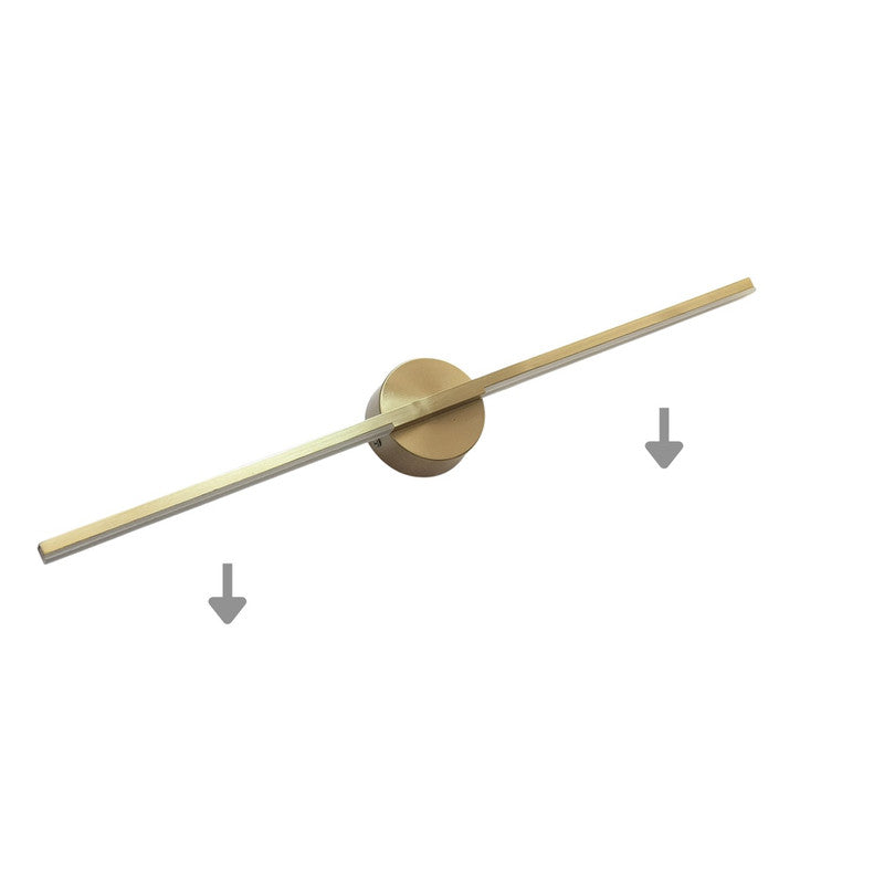 JS-SCH EDEN DD BRUSH BRASS Wall Light