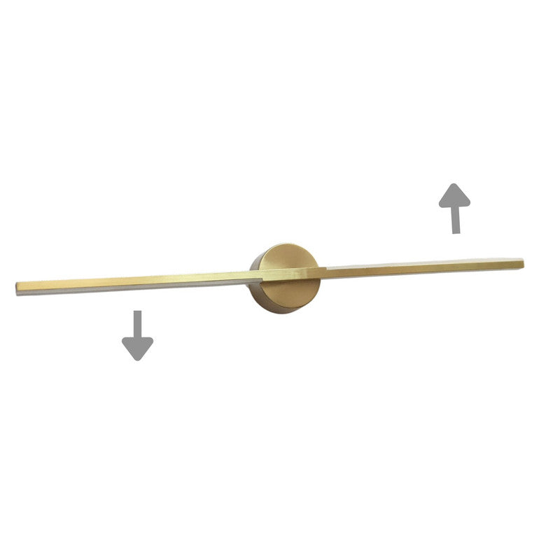 JS-SCH EDEN UD BRUSH BRASS Wall Light