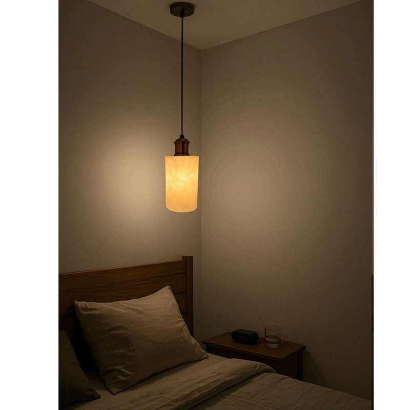 JS-TL Cylinder Marble Hanging Lights