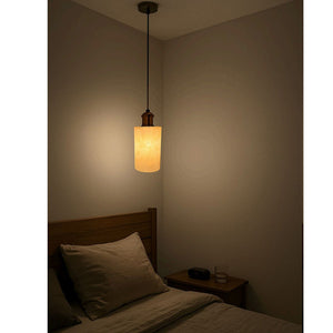 JS-TL Cylinder Marble Hanging Lights