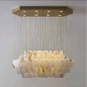 JS-TL Marble Count 90 Marbel Chandeliers