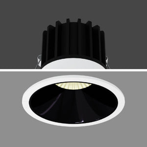 JS-TRL Dupple-02 18w Round Fixed Colored Reflector Cob Downlight