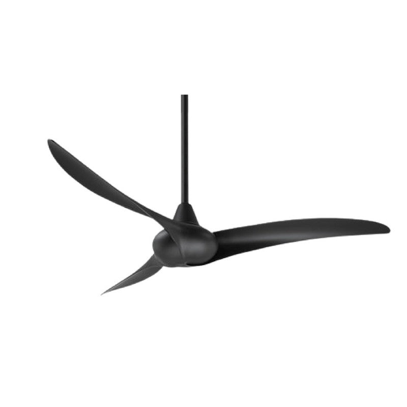 JS-LXR - LUX-HS3044-Mk High Speed Modern Designer Fans Matte black Finish 3 ABS Blades Matt Black Finish Size 1200mm 5 Years Warranty BLDC Motor