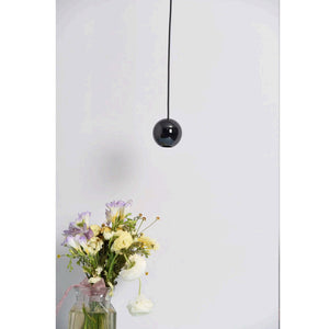 JS-SCH BALL 70MM 6W Black/Gold Led Hanging Lights