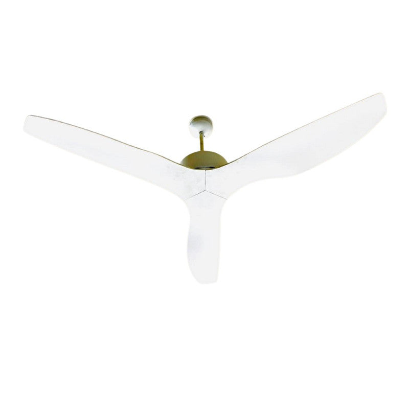 JS-LXR - LUX-HS3047-We High Speed Modern Designer Fans White Finish 3 ABS Blades Matt White Finish Size 1200mm 5 Years Warranty BLDC Motor