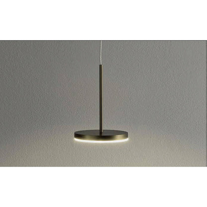 JS-SCH DISC PENDENT 6w Led Hanging Lights BRUSH AB