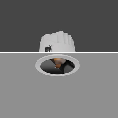 JS-TRL Dupple 03 Wall Washer 12w Round Wall-Wash Wall-Washing Cob Downlight