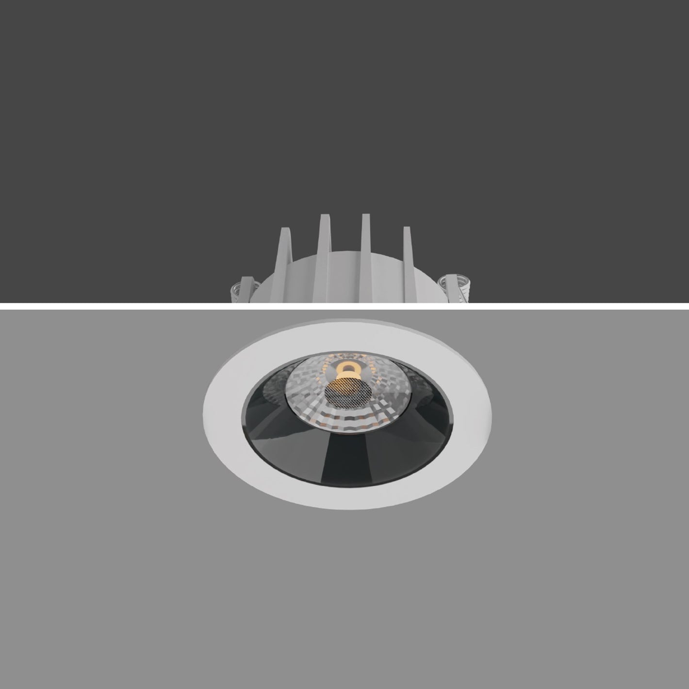 JS-TRL Robust 7w Round Fixed Colored Reflector Cob Downlight