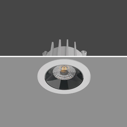 JS-TRL Robust 20w Round Fixed Colored Reflector Cob Downlight