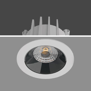 JS-TRL Robust 18w Round Fixed Colored Reflector Cob Downlight