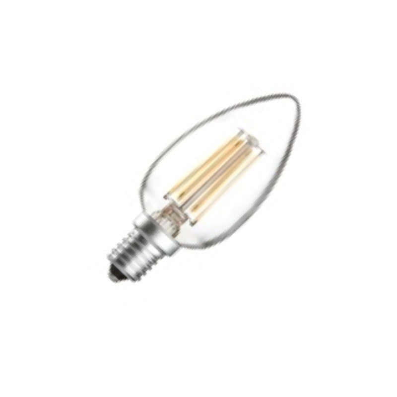 JS-SMS 4W LED CANDLE CLEAR E14/E27 led lamps