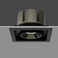JS-TRL Encircle 12w Square Tiltable Colored Reflector Cob Downlight