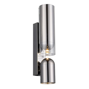 JS-SCH PENTA BRUSH COPPER/BRASS/BLACK NICKEL FIXED BLACK NICKEL Wall Light