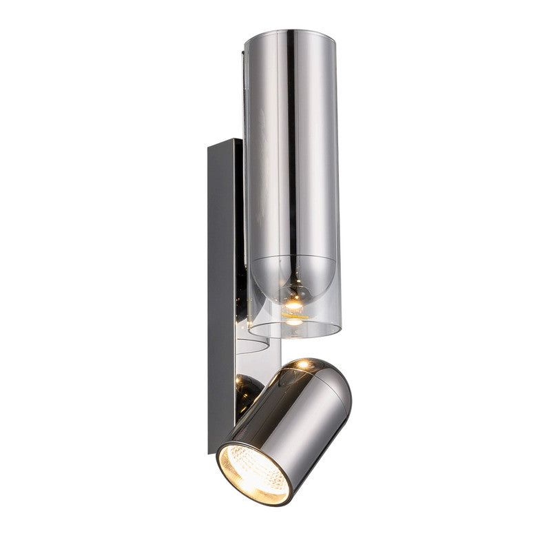 JS-SCH PENTA BRUSH BRASS/BRUSH COPPER/BLACK NICKEL Adjustable BLACK NICKEL Wall Light