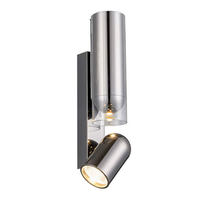 JS-SCH PENTA BRUSH BRASS/BRUSH COPPER/BLACK NICKEL Adjustable BLACK NICKEL Wall Light