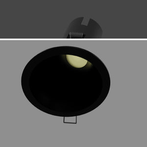 JS-TRL Smooth Wall Washer 7w Round Wall-Wash Wall-Washing Cob Downlight