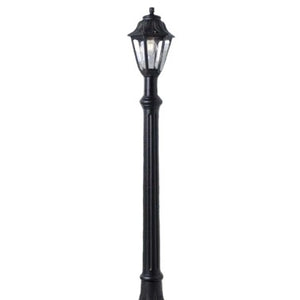 Fumangali ALOE R ANNA Classic Garden Bollard Lights E27 Black/White Made in Italy