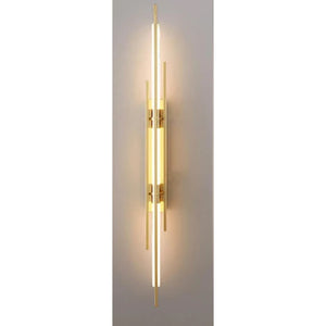 JS-SCH LEDGE Brush Brass 16W Wall Light