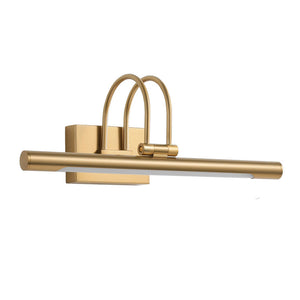 JS-SCH THEO 8W MATT BRASS Picture/Mirror Light