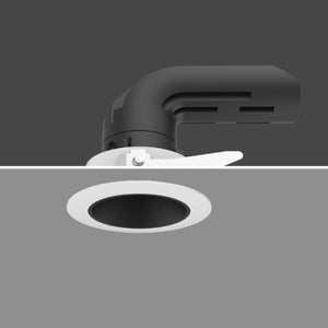 JS-TRL Arched-01 12w Round In-Ceiling Tilt Norrow Dia Sleek Cob Downlights