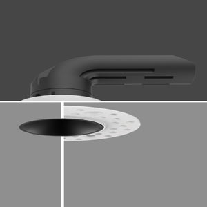 JS-TRL Arched-02 12w Round In-Ceiling Tilt Norrow Dia Sleek Cob Downlights