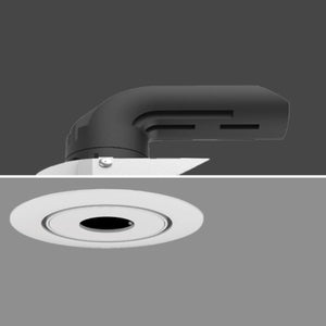 JS-TRL Arched-03 12w Round Tiltable Norrow Dia Sleek Cob Downlights