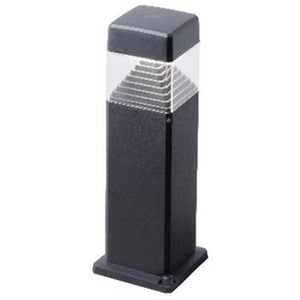 Fumangali ESTER 500 WITH LAMP Led Garden Bollard Lights 10w Black Made in Italy
