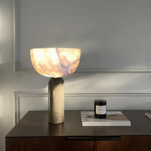 JS-TL Marble Bowl Mizy Table Lamp Marbel Table Lamp