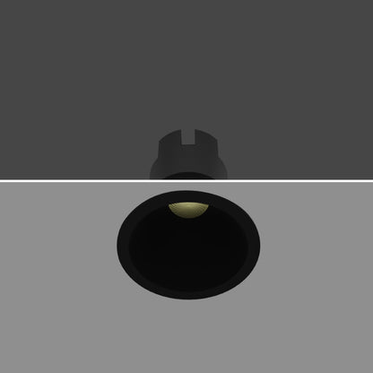 JS-TRL Smooth 7w Round Fixed Deep Recessed Cob Downlight