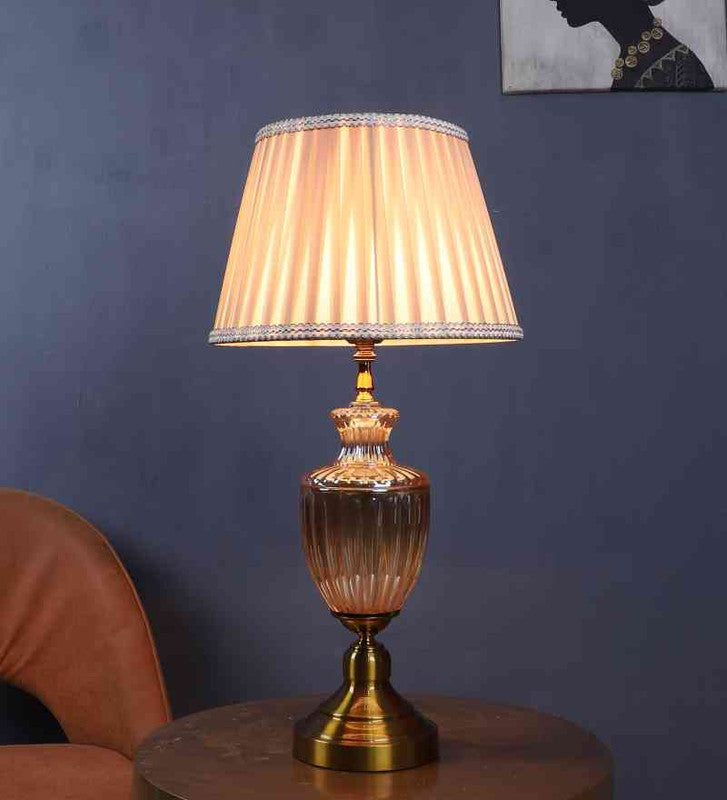 Altura Antique Gold Iron Table lamp  | E27 holder | Included Bulb | Eliante by Jainsons Lights