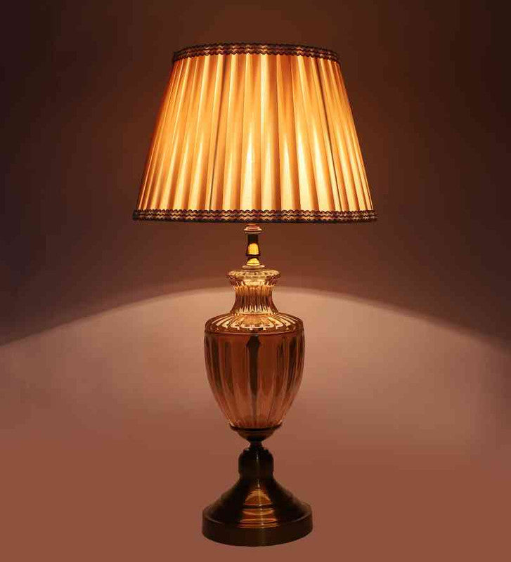 Altura Antique Gold Iron Table lamp  | E27 holder | Included Bulb | Eliante by Jainsons Lights