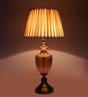 Altura Antique Gold Iron Table lamp  | E27 holder | Included Bulb | Eliante by Jainsons Lights