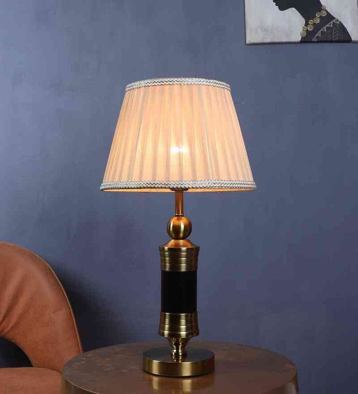 Emberis Antique Gold Iron Table lamp  | E27 holder | Included Bulb | Eliante by Jainsons Lights