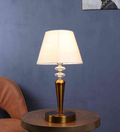 Navora Antique Gold Iron Table lamp  | E27 holder | Included Bulb | Eliante by Jainsons Lights