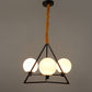 Gold Metal Hanging Light - TIKONA-HL-BK - Included Bulb