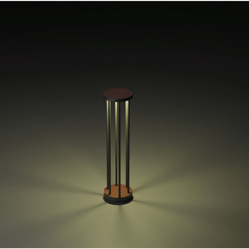 Timber-Bollard-Big-9W| Eliante by Jainsons Lights