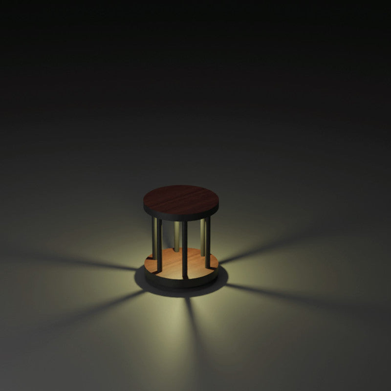 Timber-Bollard-Small-9W| Eliante by Jainsons Lights