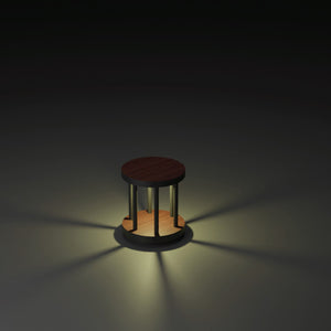 Timber-Bollard-Small-9W| Eliante by Jainsons Lights