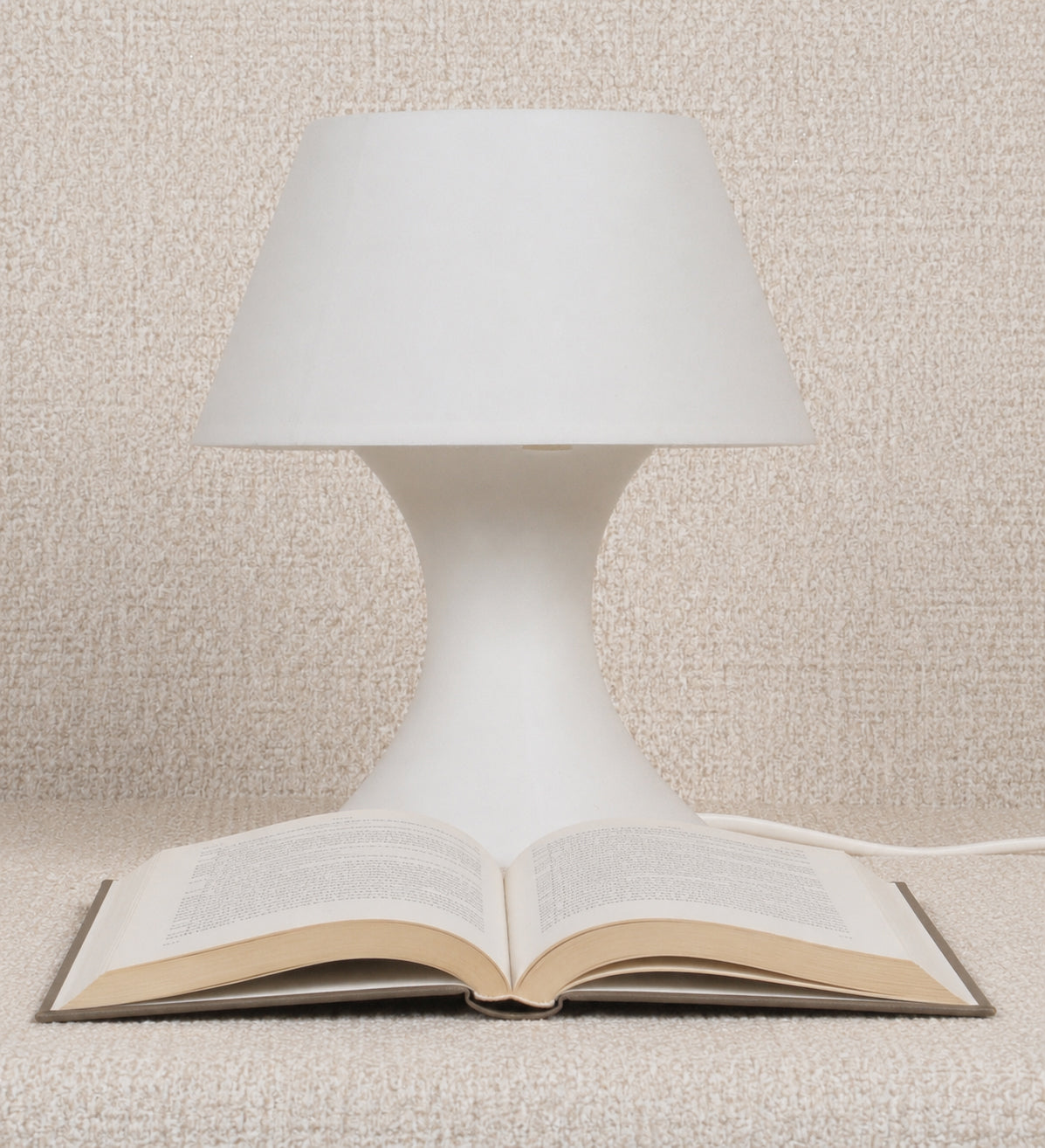 Eliante by Jainsons Lights | White Acrylic Table Lamp | TL-8007
