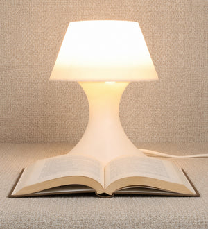 Eliante by Jainsons Lights | White Acrylic Table Lamp | TL-8007