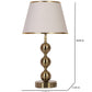 JS-VP T-23-TL Modern Table Lamp 1xE27 Mild Steel & Fabric Material Antique & White Finish