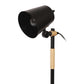 JS-VP T-37-TL Classic Table Lamps 1xE27 Mild Steel & Metal Material Black, Brown & Black Finish