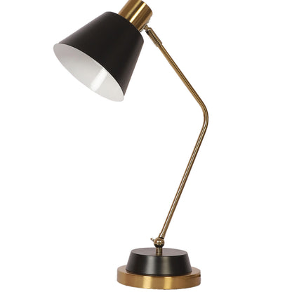 JS-VP T-42-TL Classic Table Lamps 1xE27 Mild Steel & Metal Material Gold Bronze & Black Finish