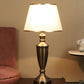 JS-VP T-43-TL Modern Table Lamp 1xE27 Mild Steel & Fabric Material Antique & Cream Finish